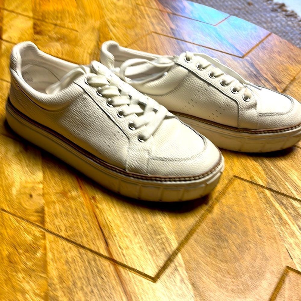 Vince Camuto Leather Tennis Shoes